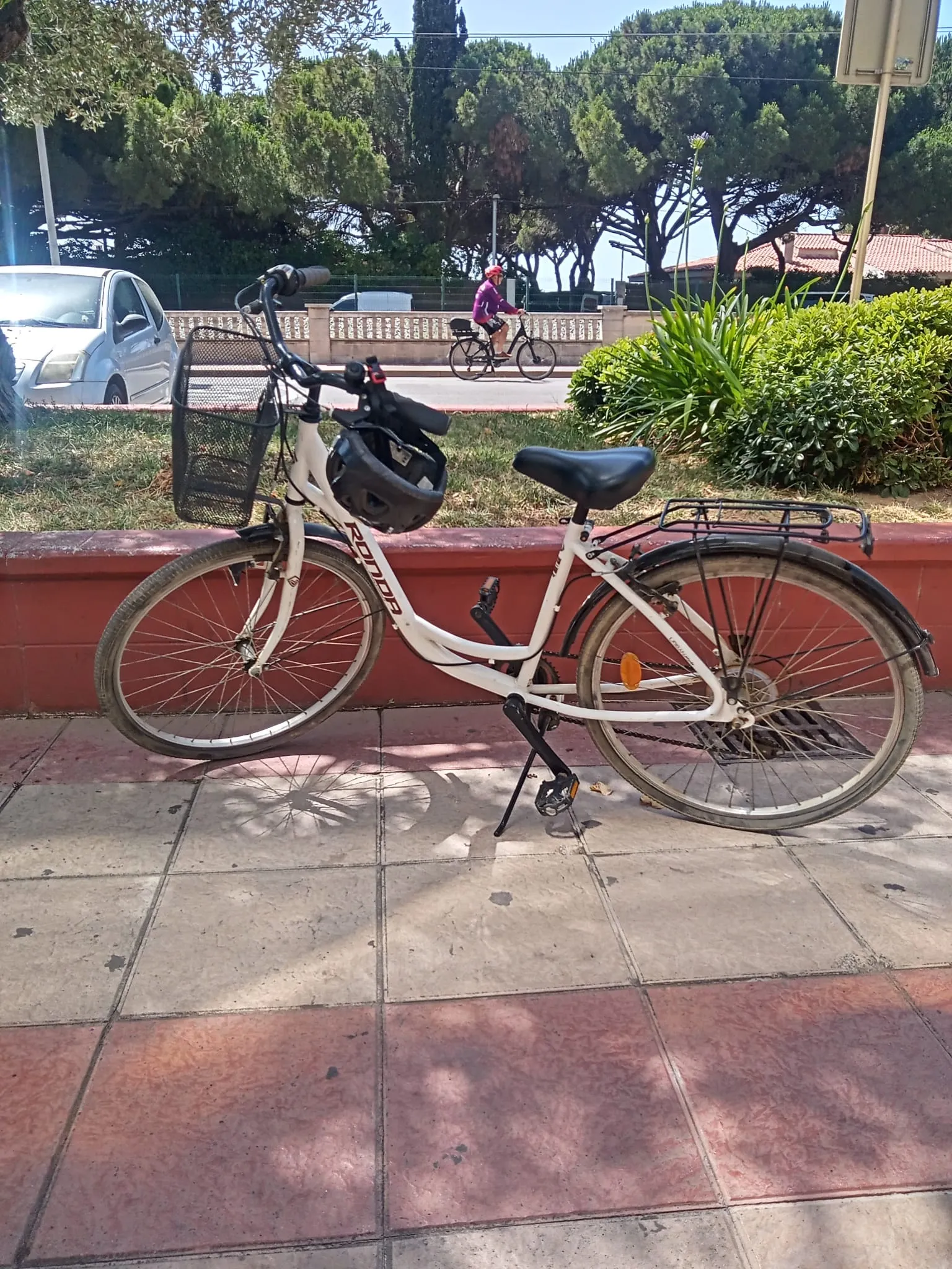 Bici de alquiler junto al mar en Malgrat de Mar